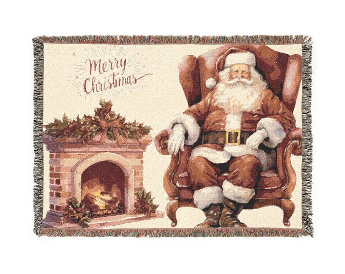 BellaStoria | Woven Blanket Throw, Personalized Photo Blanket, Custom Woven Image, 100% Cotton, Fringe Edges, Housewarming Gift, Custom Gift