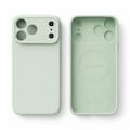 Luxury Solid-Color Non-Slip Silicone iPhone Case with MagSafe for iPhone 11, 12, 13, 14, 15 & 16 17 (Pro Max, Plus) product logo