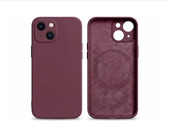 Premium MagSafe Silicone iPhone Case | Non-Slip Shockproof Cover for iPhone 12, 13, 14, 15, 16 Pro & Pro Max | Wireless Charging Compatible