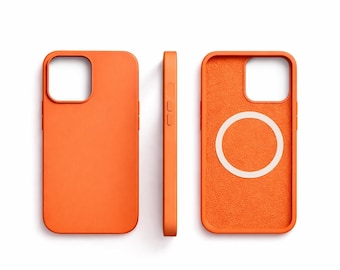 Premium MagSafe Silicone Case for iPhone 11–16 Pro Max | Liquid Silicone Cover | Slim, Anti-Slip & Shockproof