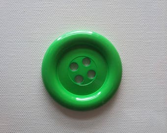 Sale - Extra Large Button - Green was 3.00 now 1.50