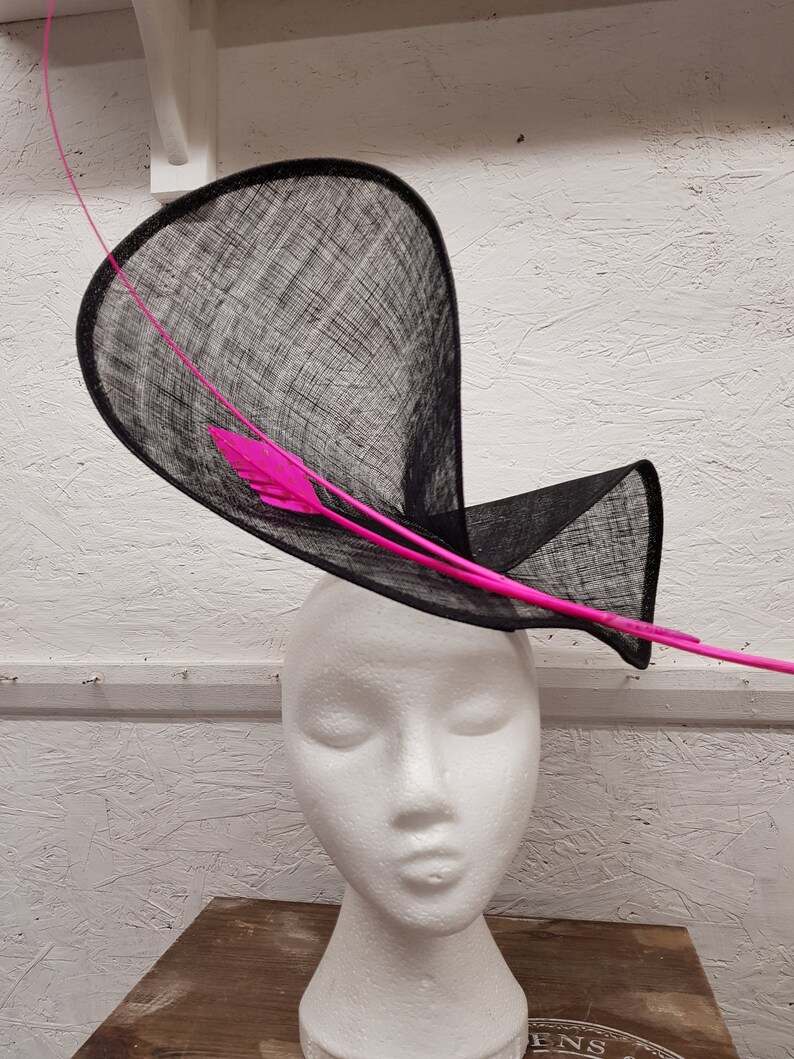 Large Ivory Round Sinamay Base Millinery Supplies Etsy UK