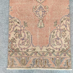 70x70 Läufer, türkischer Läufer 7x7, Vintage Läufer 2x7, Oushak-Läufer 2x7, schmaler Läufer, persischer 2x7 Heriz-Läufer, 2 breit