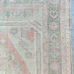 5x8 turkish rug, Oushak rug 5x8, vintage rug 5x8, Oriental rug 5x8 vintage, Kurdish rug, Natural rug, Persian rug 5x8 neutral, Furniture