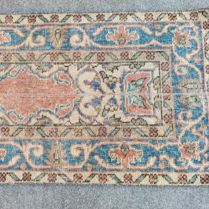 70x70 Läufer, dünner Läufer, türkischer Läufer 7x7, Vintage Läufer 2x7, Oushak-Läufer 2x7, schmaler Läufer, Möbel
