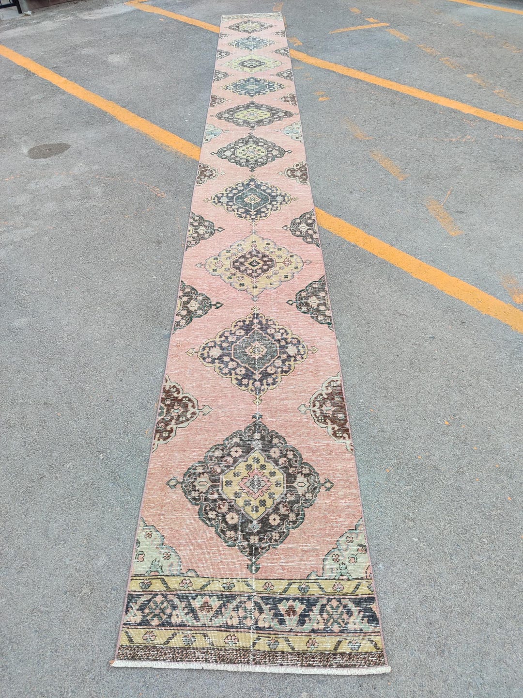 17 FEET RUG! Runner 2x17 Turkish, Extra Long Runner for Hallway ...