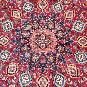 10x13 Persian rug Oversize, Heriz area rug 10x13, Antique 10x13 living room rug, Vintage mahal rug, Colorful turkish rug 10x13 oriental