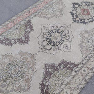 Soft 5x7 Turkish rug, 5x7 rug vintage, Medallion 5x7 oushak rug, Heriz rug 5x7 neutral, Antique 5x7 oriental rug, Malayer rug rare