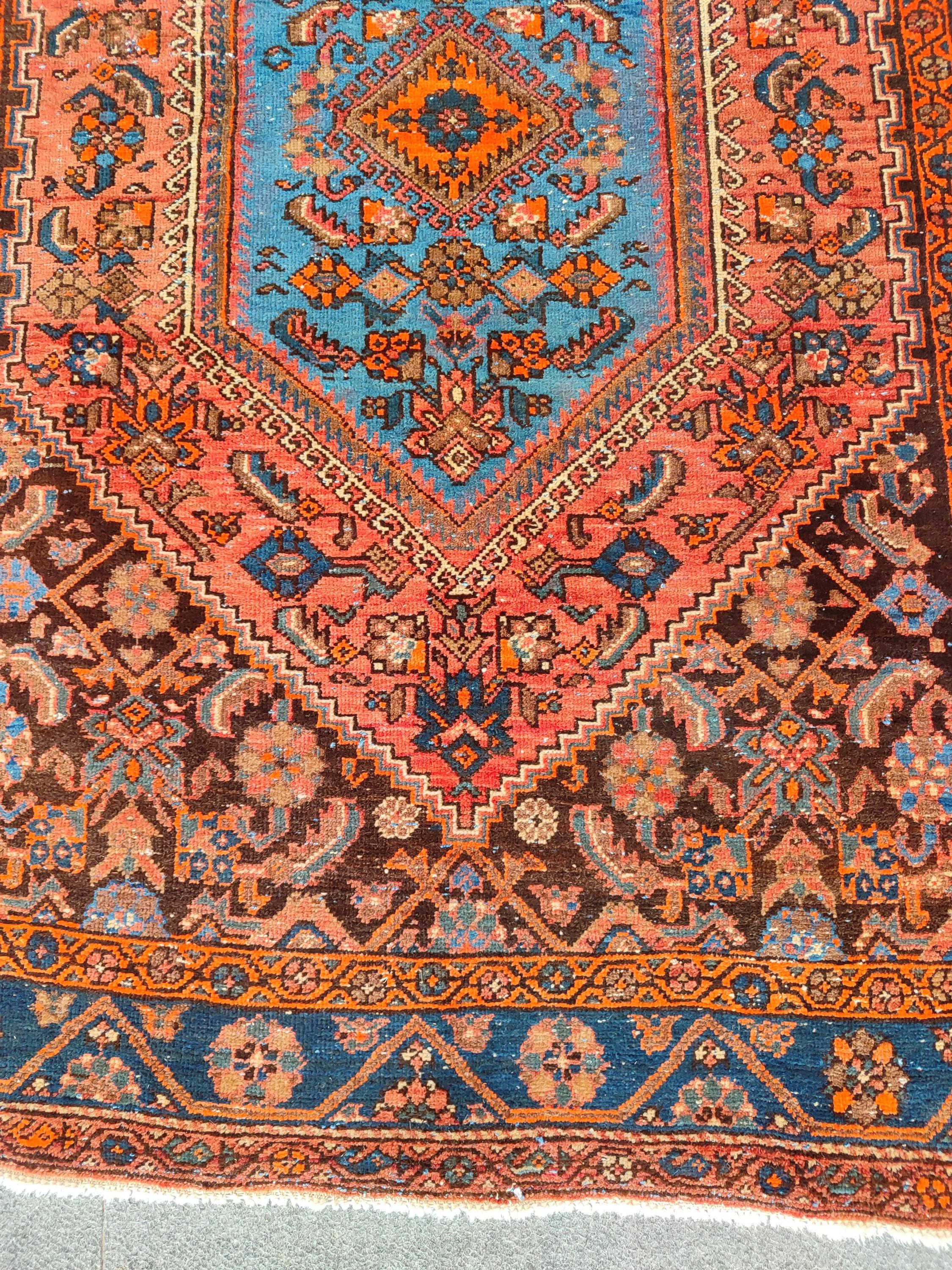 4x5 Persian Rug, Malayer Rug 4x5 Antique, Heriz Rug 4x5 Vintage, Serapi ...