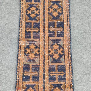 1,7 x 12 fot löparmatta Slim, Turkisk löparmatta 2x12, Vintage löparmatta 2x12, Oushak löparmatta 2x12, Patchwork löparmatta, 2 bred löparmatta mörk