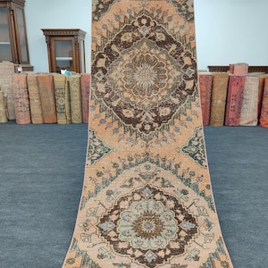 70 x 60 cm, Läufer 100 x 200, Türkiser Läufer, Heriz Teppich Läufer, Vintage Teppich Läufer, Berber Teppich 100 x 200, Teppich Läufer, sehr langer Läufer