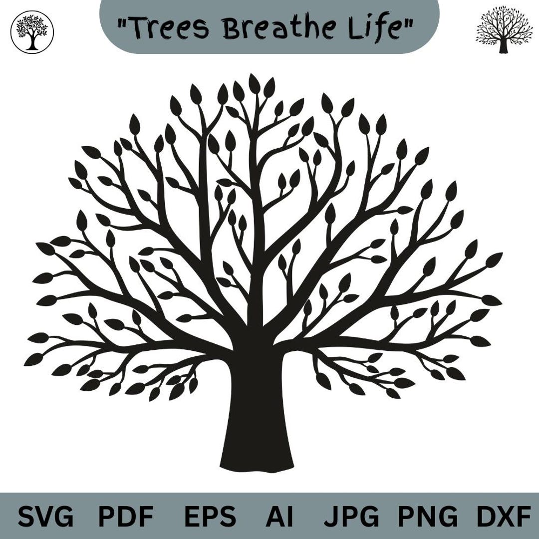 Tree of Life SVG Bundle | Vector Cut File for Cricut & Silhouette | Png ...