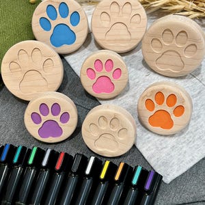 Tiradores de armario únicos con forma de pata, tiradores de cajón originales, pomos de cajón únicos, herrajes de armario únicos, perro, animal, naturaleza, personalizado