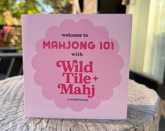 American Mahjong Rules Card: Beginner's Cheat Sheet