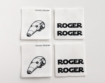Roger Kleidungsetiketten: Star Wars Droid, 4er Pack