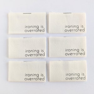 100 Gold Clothing Garment Sizes Woven Labels Sizes 2 to 18 ...