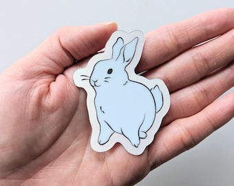 Year of the Rabbit | Vinyl Holographic Sticker | Waterproof | UV Protection