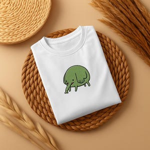 Embroidery Finn & Jake Shirt, Best Cartoon Elephant Embroidery Sweatshirt, Family Embroidery Shirt, Embroidery Family Gift, Cute Present