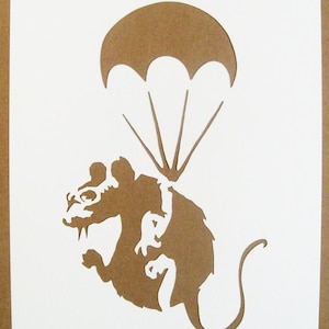 Banksy Stencils Set Of 5 Choose Your Own