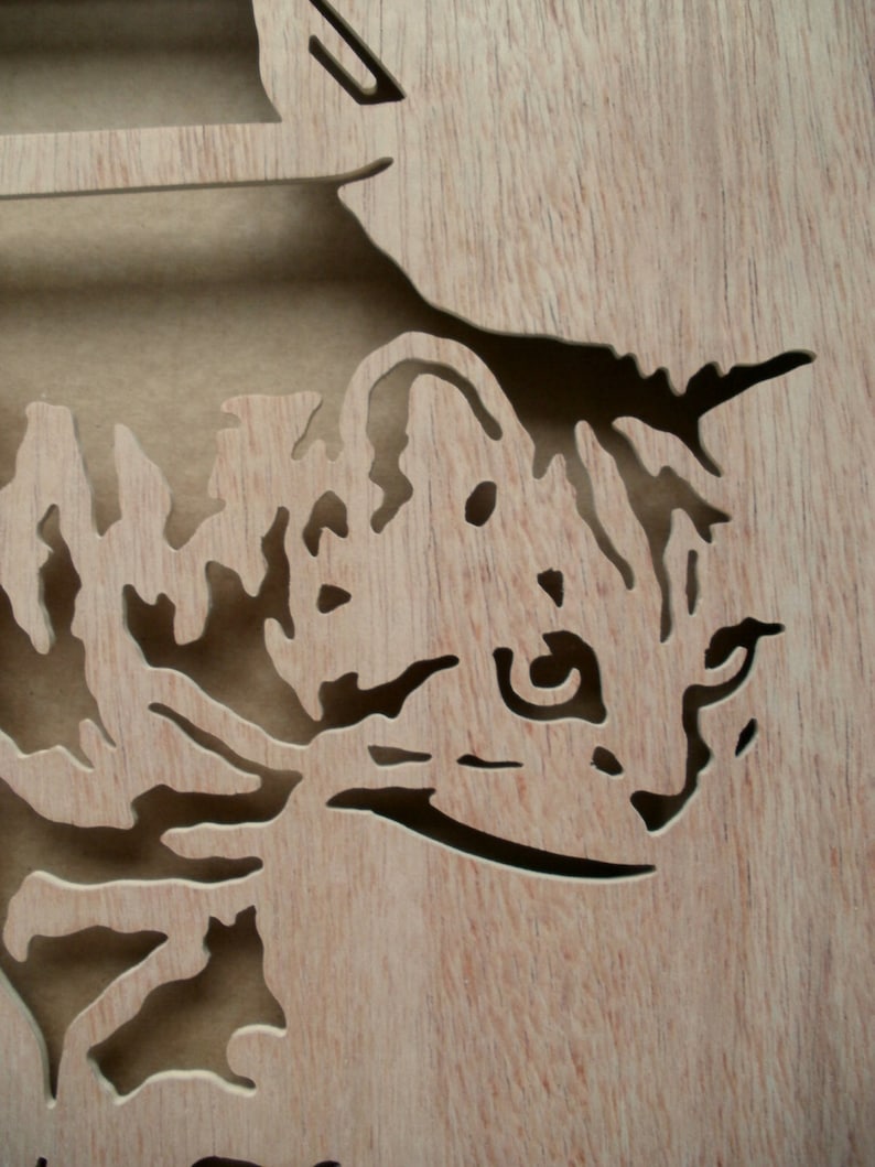 Cat Flap Wooden Stencil Pet Door Etsy Cat Flap Wooden Stencil Pet Door Etsy