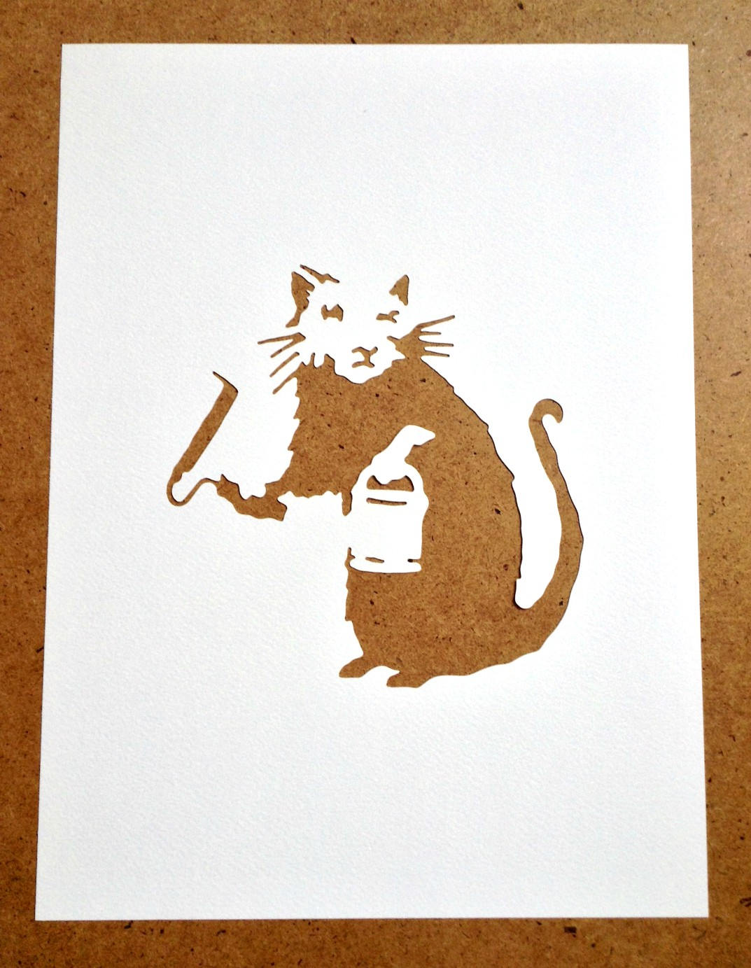 banksy stencils set of 5 choose your own etsy