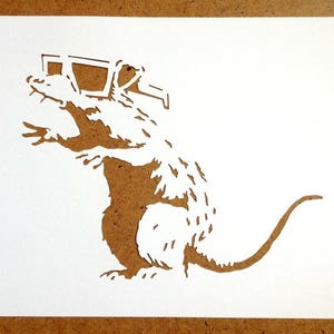 Banksy Stencils Set Of 5