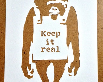 Banksy Stencils Set Of 5 Choose Your Own