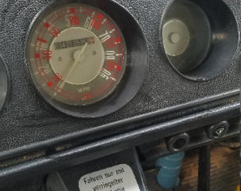 MPH naar KPH Snelheidsmeterconverter voor bus