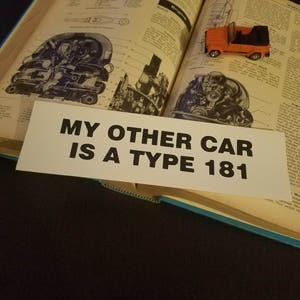 My other car is a Type 181