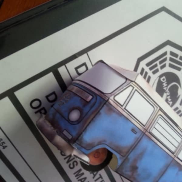 Dharma Bus Paper Model