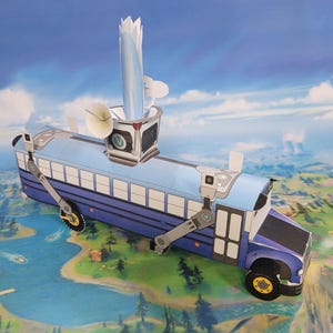 Modello di carta del Fort Bus