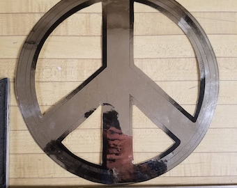 Peace Emblem Bus Sticker