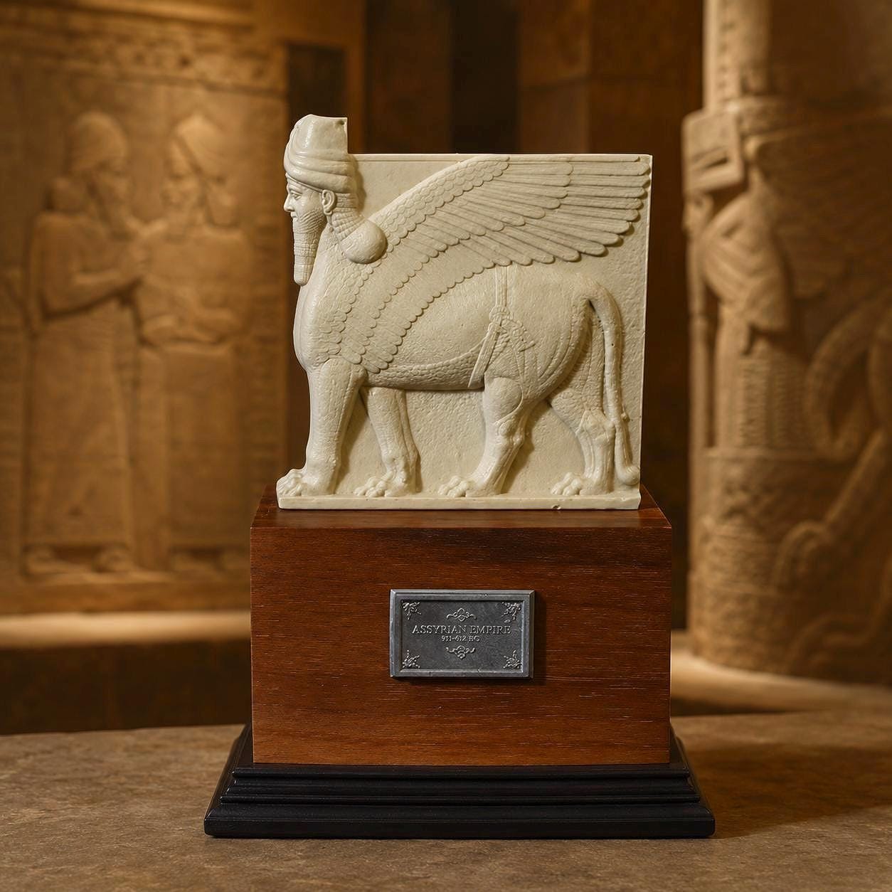 Lamassu Bookends - Etsy