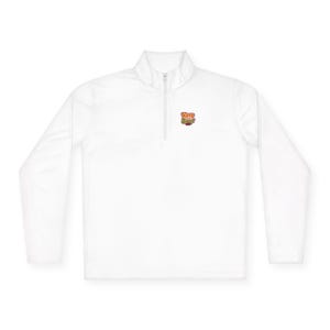 Lavashak Lover quarter-zip pullover | Persian fruit leather snack logo