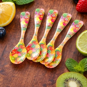 Fruit cocktail spoons ( Set of 6 )