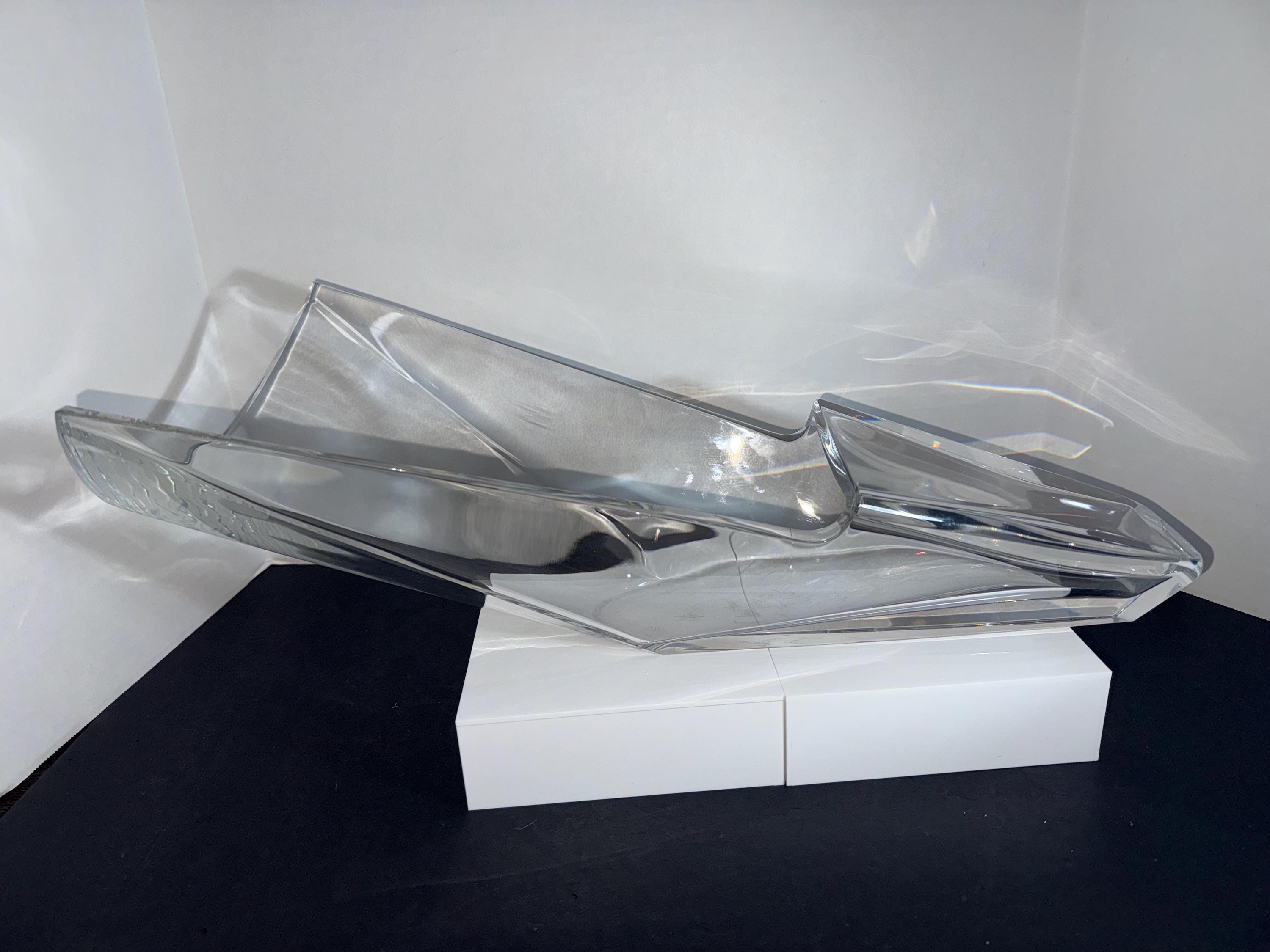 Baccarat DIVAクリスタル花瓶 RARE, Largest, 20