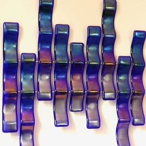 Abstract Wall Sculpture, Wall Decor, Wall Hanging, Glass Wall Art, 3D Wall Sculpture, Wave Wall Sculpture, Modern Wall Sculpture, #12