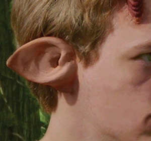 Faun Fairy Elf Narnia Cosplay LARP Halloween Latex Pointed Ears