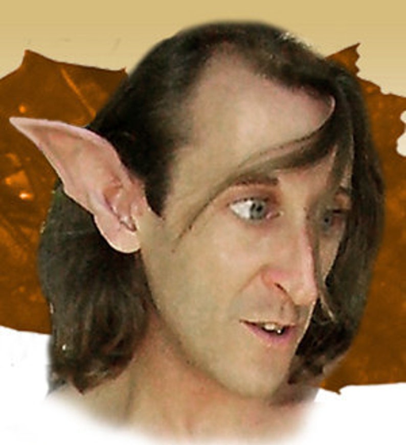 Goblin Troll Fairy Elf Cosplay LARP Halloween Latex Pointed Ears from Wizafir image 1