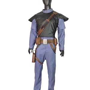 Jango Fett Inspired Mandalorian Costume | Boba Fett 1313 Style Belt | Star Wars Cosplay Outfit