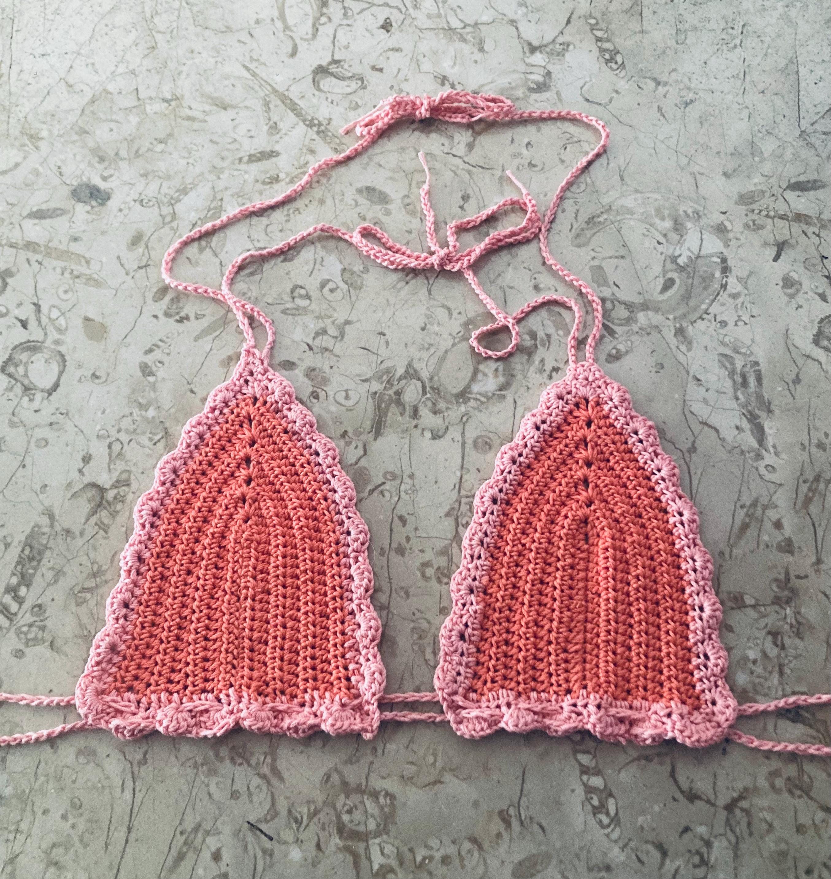 Crochet Bikini Top Pattern – Easy Summer PDF – Beginner Friendly Swim ...