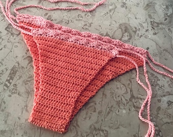 Patrón de braguita de bikini a crochet – Descarga digital en PDF – Traje de baño para principiantes – Ropa de playa fácil para el verano – Colección Sunkissed