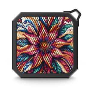 Colorful Flower Outdoor Bluetooth Speaker | Portable Speaker for Camping, Beach Parties, Travel, Music Lovers