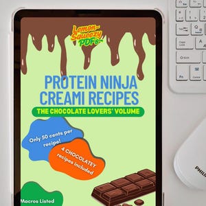 Ninja Creami Protein Recipes for Chocolate Lovers, Healthy Ice Cream Recipes