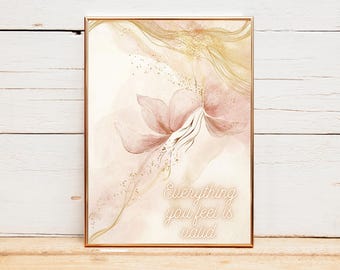 Mental Health Affirmation Print: Therapy Office Decor (Digital Download)