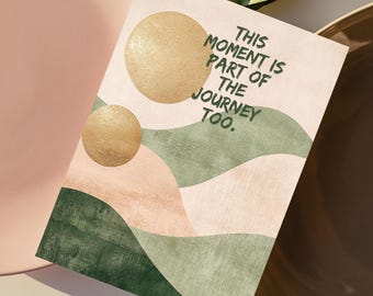 Mental Health Quote Poster: Therapy Office Decor, Inspirational Wall Art (Digital Download)