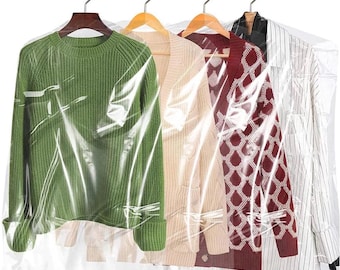 Handgemaakte stofdichte vochtbestendige oplossingen voor blazer, pak, jurk, meerdere kledingstukken Set van 32 stuks