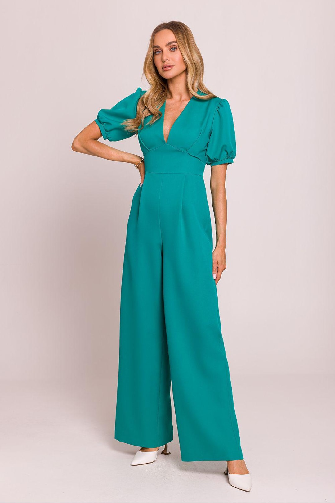 Emerald Party Full Jumpsuit