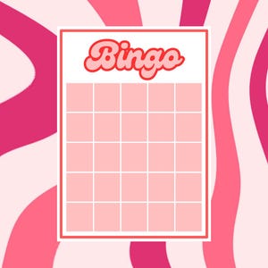 Tarjetas de bingo retro divertidas y personalizables: ¡perfectas para cualquier ocasión!
