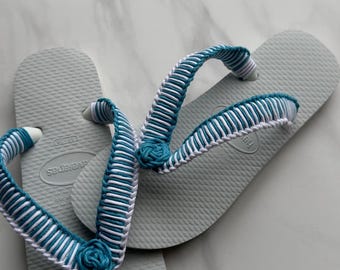 Chanclas Havaianas Macramé Personalizadas